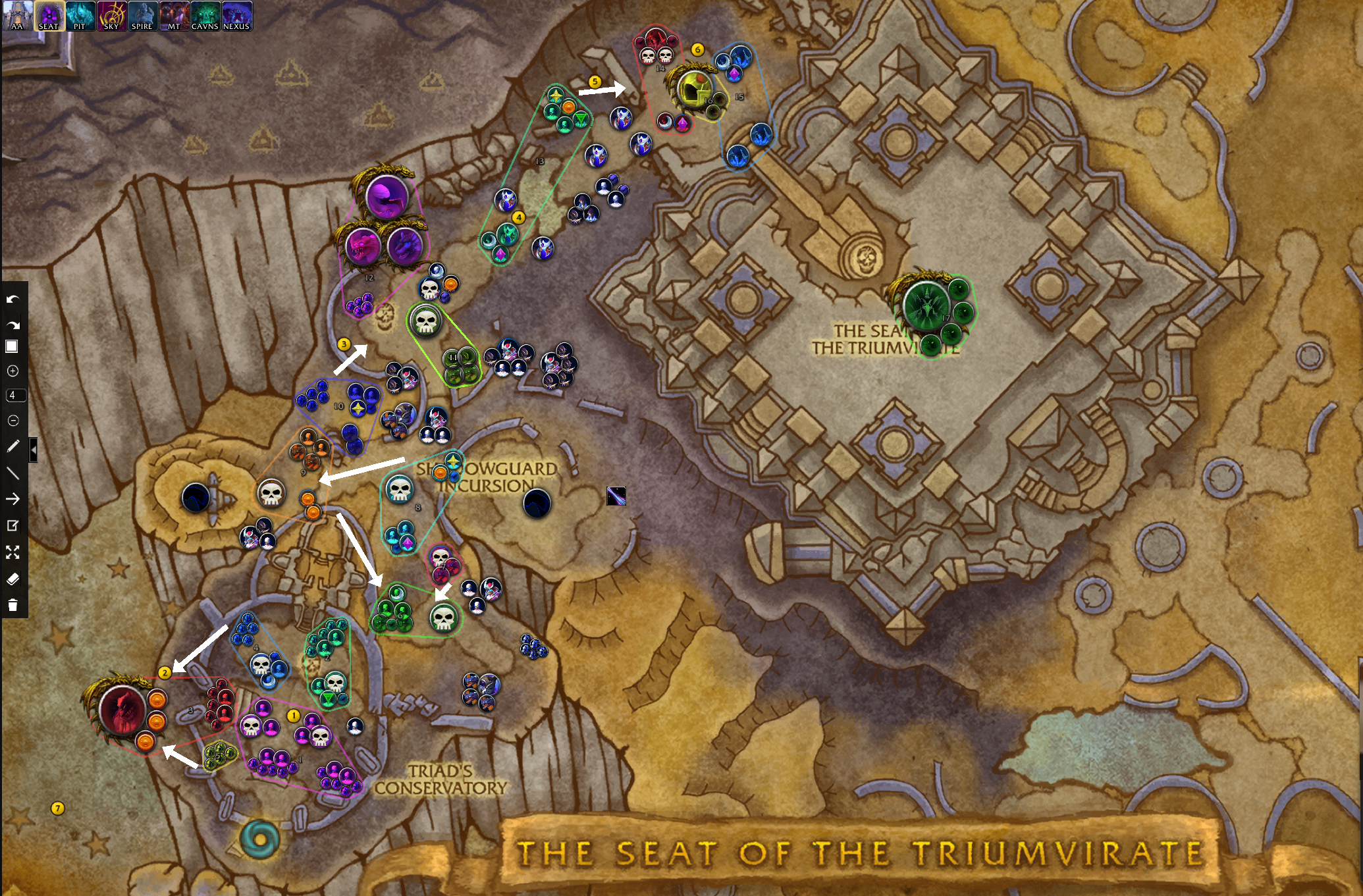 Mythic+ Route