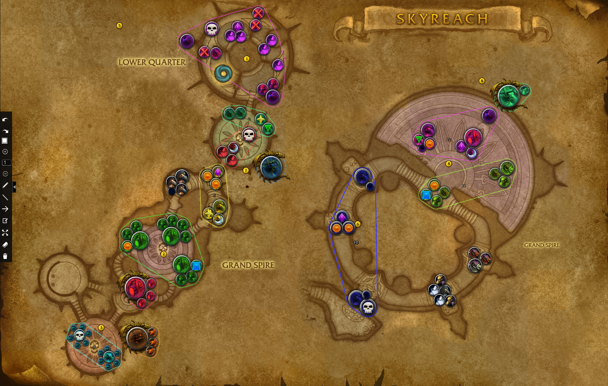 Mythic+ Route